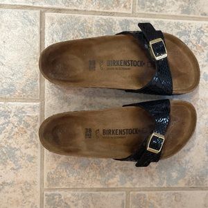 Birkenstock Madrid sandals slides size 38   Worn @ 10 times. Great condition.